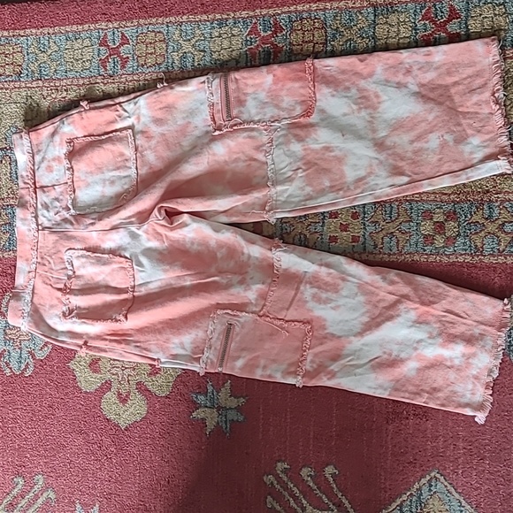 THE RAGGED PRIEST TIE DYE CARGO JEANS - Picture 9 of 10